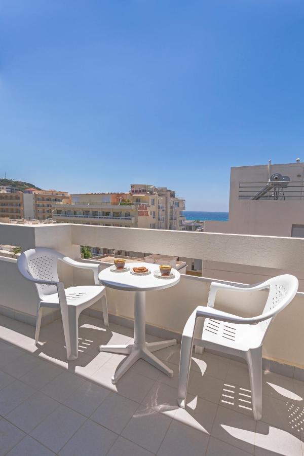 3- Sea View Luxury Suite In The Center Of Rhodes! Rhodes City Esterno foto